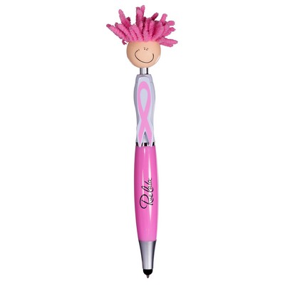 Breast Cancer Awareness Screen Cleaner With Stylus Pen