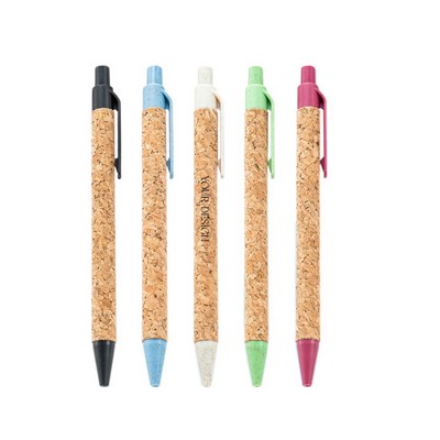 Eco Friendly Cork Ballpoint Pen
