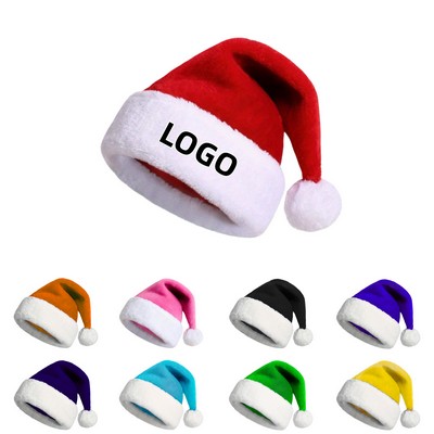 Plush Christmas Santa Hat