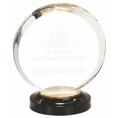 7" Blue Halo Acrylic