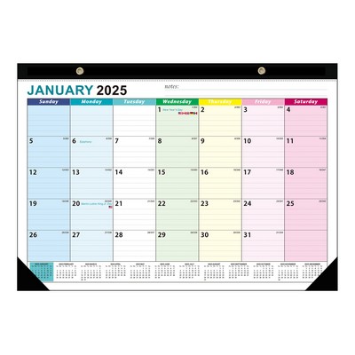 22 X 17" Large Desk Calendar 2024-2025