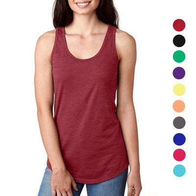 Next Level 4 oz. 60/ 40 Cotton/ Polyester Ladies Racerback Tank Tops