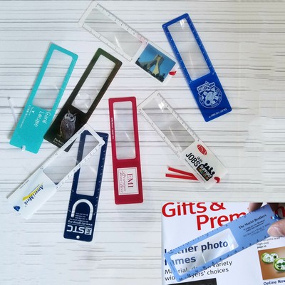 Bookmark Magnifier W/Ruler