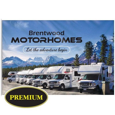 12' x 18' Large Digitally Printed Single Reverse Knit Polyester Flags