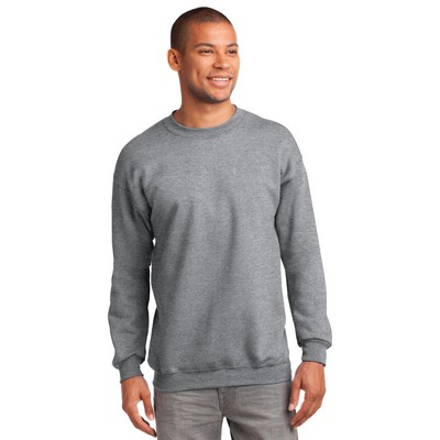 Port & Co™ Tall Essential Fleece Crewneck Sweatshirt.