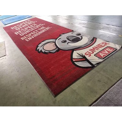 Brand Representative Full Color HD Logo Mat - 3' X 15'