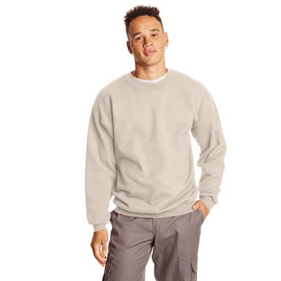 Hanes 9.7 Oz. Ultimate Cotton&reg; 90/10 Fleece Crew