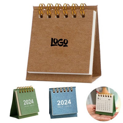 Eco Paper Mini Desk Calendar