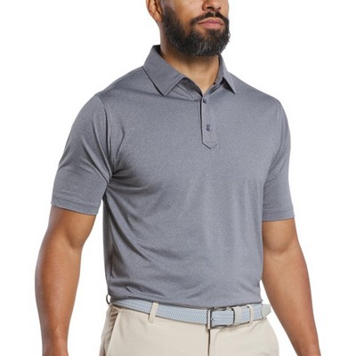FootJoy ProDry Men's Performance Solid Lisle Set On Placket Shirt
