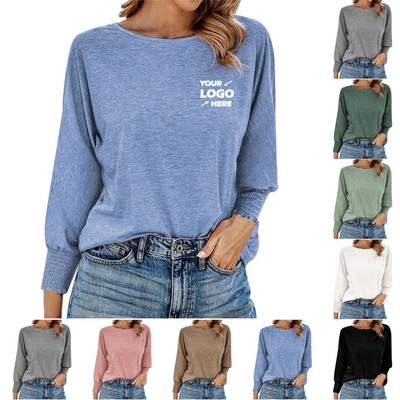 Women's Casual 3/4 Sleeve T-Shirts