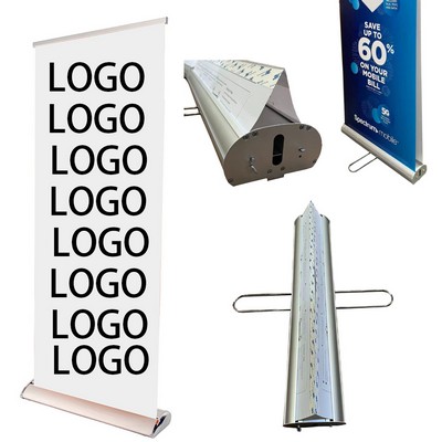 Retractable Banner Stand 33 1/2 x 79"