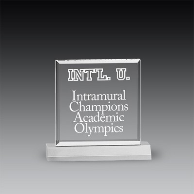 Corporate Straight Bevel Award (6½"x6¼")
