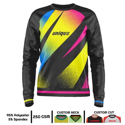 Unisex & Kids' Sublimation 250G Lightweight Crew Sweatshirt