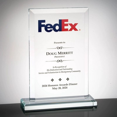 Gemini Rectangle Award (7.5" x 6" x 2")