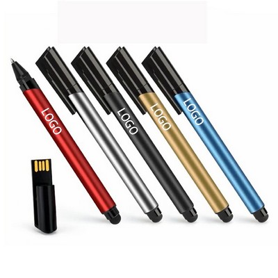 3in1 Custom 16GB Stylus Ballpoint Pen USB Flash Drive