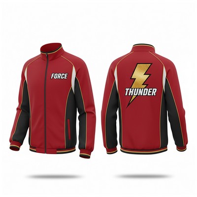 Premium Full Zip Baseball Puffer Jacket