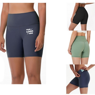 Women's Tummy Control Biker Shorts Pant