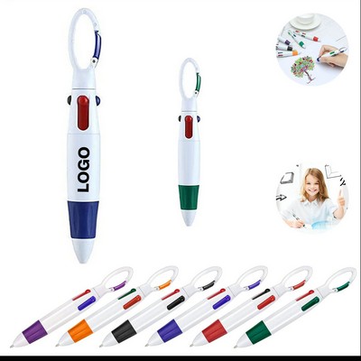 GoClip 4-Color Click Pen