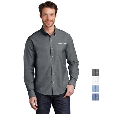 Port Authority® Untucked Fit SuperPro Oxford Shirt