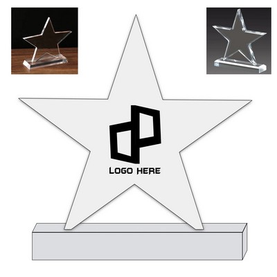 Acrylic Star Award 6" High