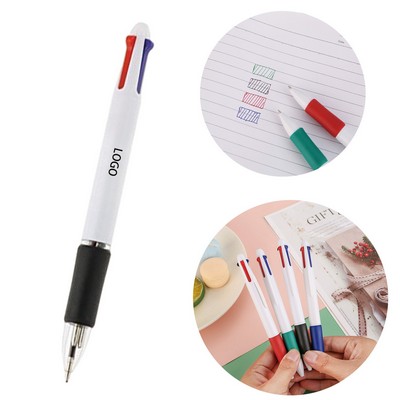 Four Color Retractable Ballpoint Pen