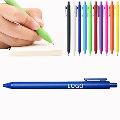 Soft Touch Retractable Gel Pen