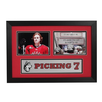 Custom Framed Locker Plate