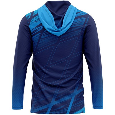 Fishing Long Sleeve T Shirt With Hoodie