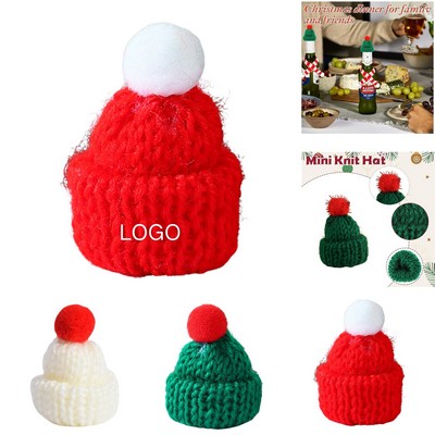 Mini Knit Christmas Hat Charm