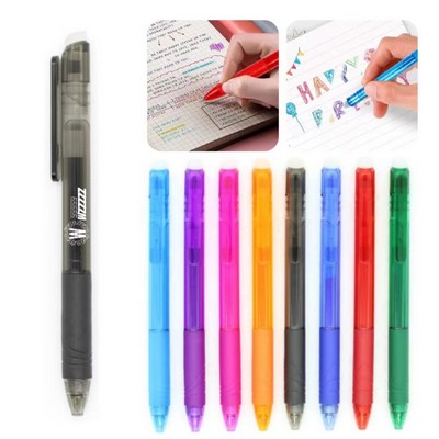 Erasable Ink Pen with Erasers