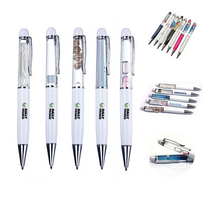 Custom Liquid Floating Ballpoint Pen