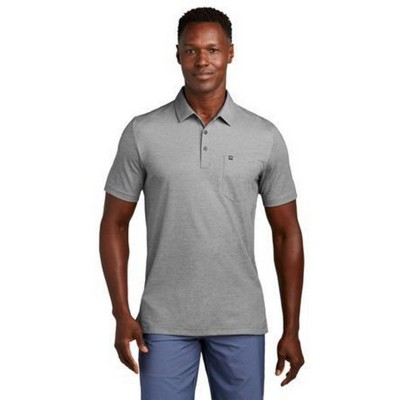 TravisMathew Oceanside Heather Pocket Polo