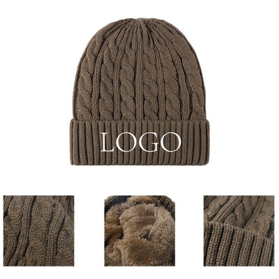 Unisex Optimal Knit Cuffed Beanie with Anti-Pill Feature