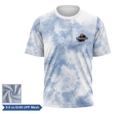 Sublimation UPF Mesh Short Sleeve T-Shirt - Men, Women, Kids
