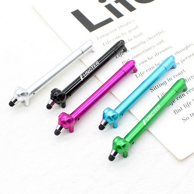 Cute Dachshund Stylus Ballpoint Pen Soft Touch Plastic Pen Dog Stylus Pen