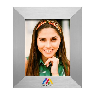 Aero Bushed Silver 8" x 10" Frame - 2" Wide