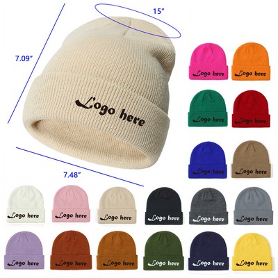 Kids Knit Beanie Hat