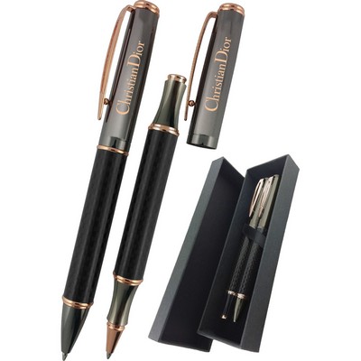 CC Executive Pen Set; Ballpoint, Rollerball & Gift Box
