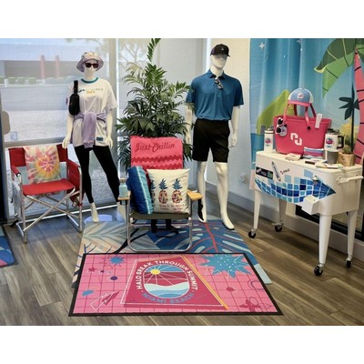 Brand Representative Full Color HD Logo Mat - 6' X 9'
