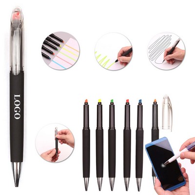 2" 1 Highlighter Ballpoint Pen