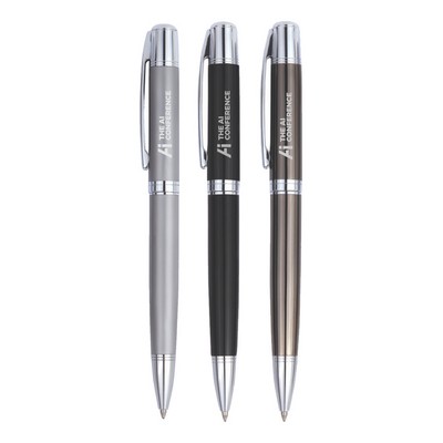 Union Printed - Premium Executive Metal Ballpoint - Laser Engraved Logo