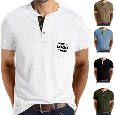 Men's Casual Short Sleeve Shirt