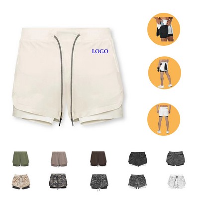 Mens 2" 1 Workout Shorts