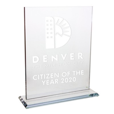 Clear Rectangle Award (5"x7")
