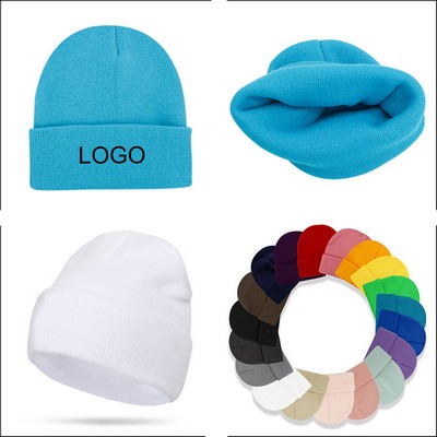 Cuffed Knit Beanie