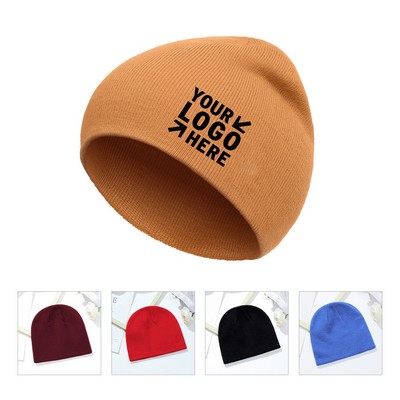 Winter Knitted Beanie Hat