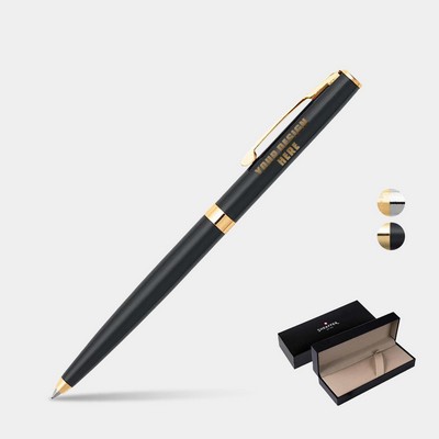 SHEAFFER® SAGARIS 9471 Gloss Black Gold Tone Trim Ballpoint Pen w/ Gift Box