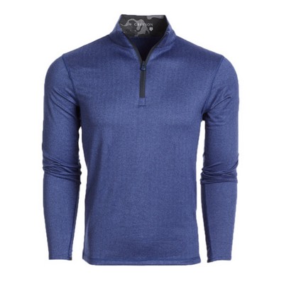 Greyson Men's Herringbone Tate Quarter-Zip