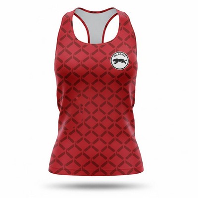 Women's Sublimated Spandex Interlock Racerback Tank Top