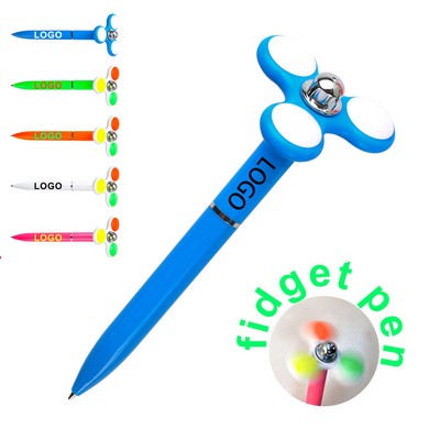 Stress-Relieving Spinning Ballpoint Pen